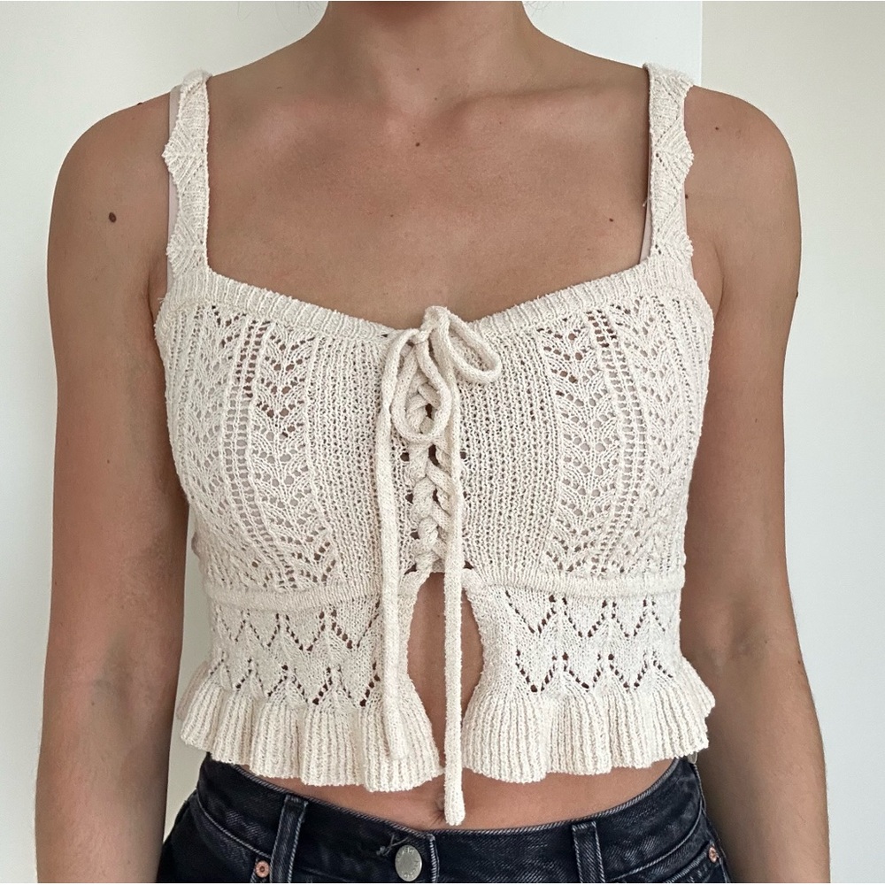 Knit/Crochet Tank Top